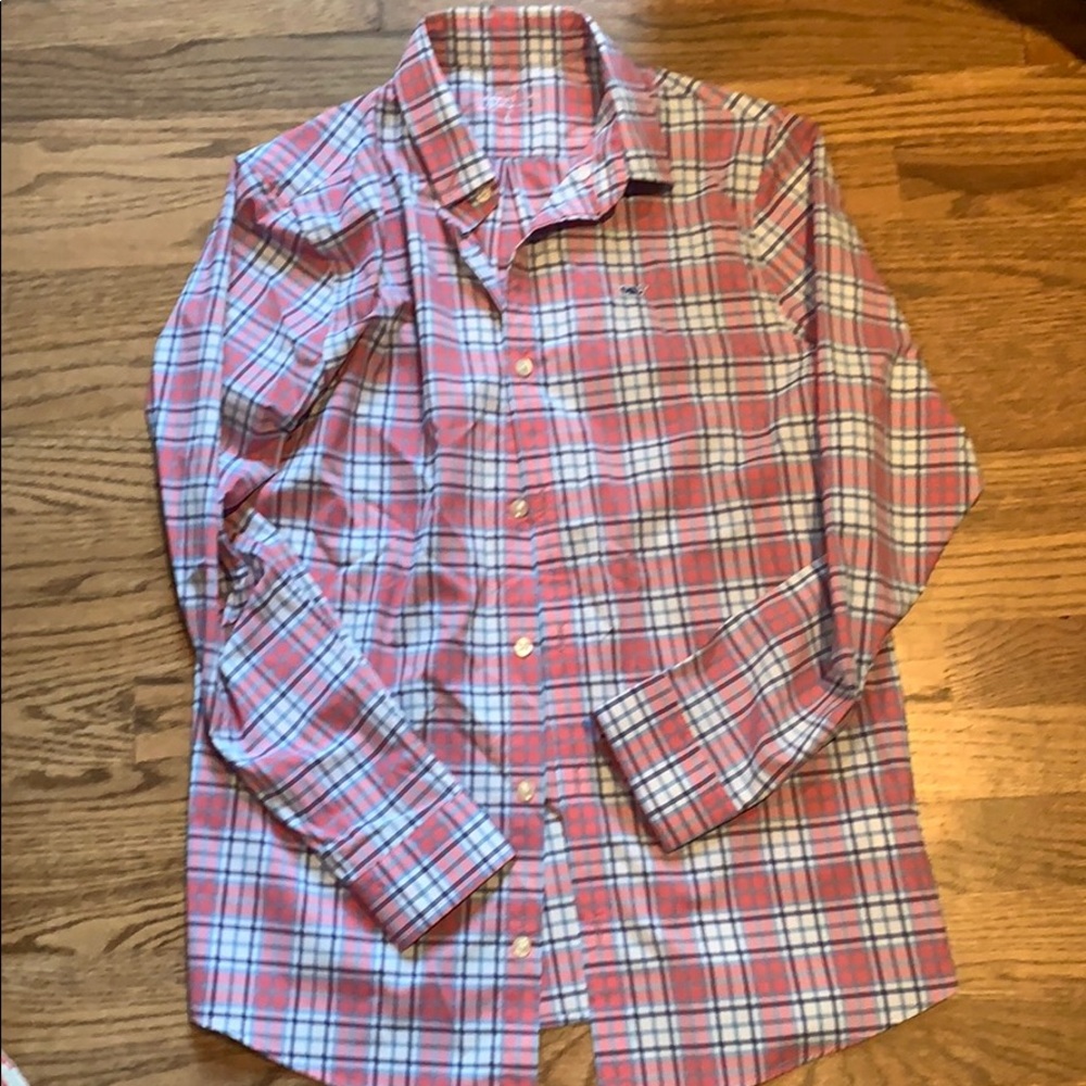 Boys Vineyard Vines Performance Button Down shirt